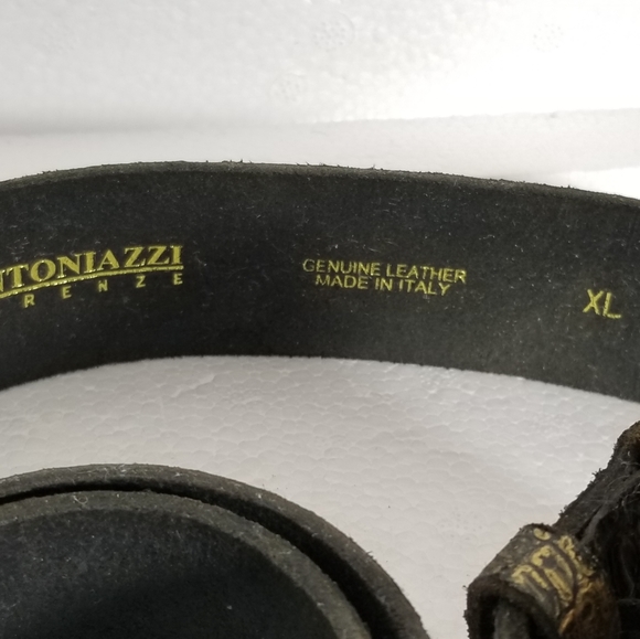 Antoniazzi Firenze Gold Blk Alligator Embossed XL - Picture 11 of 13